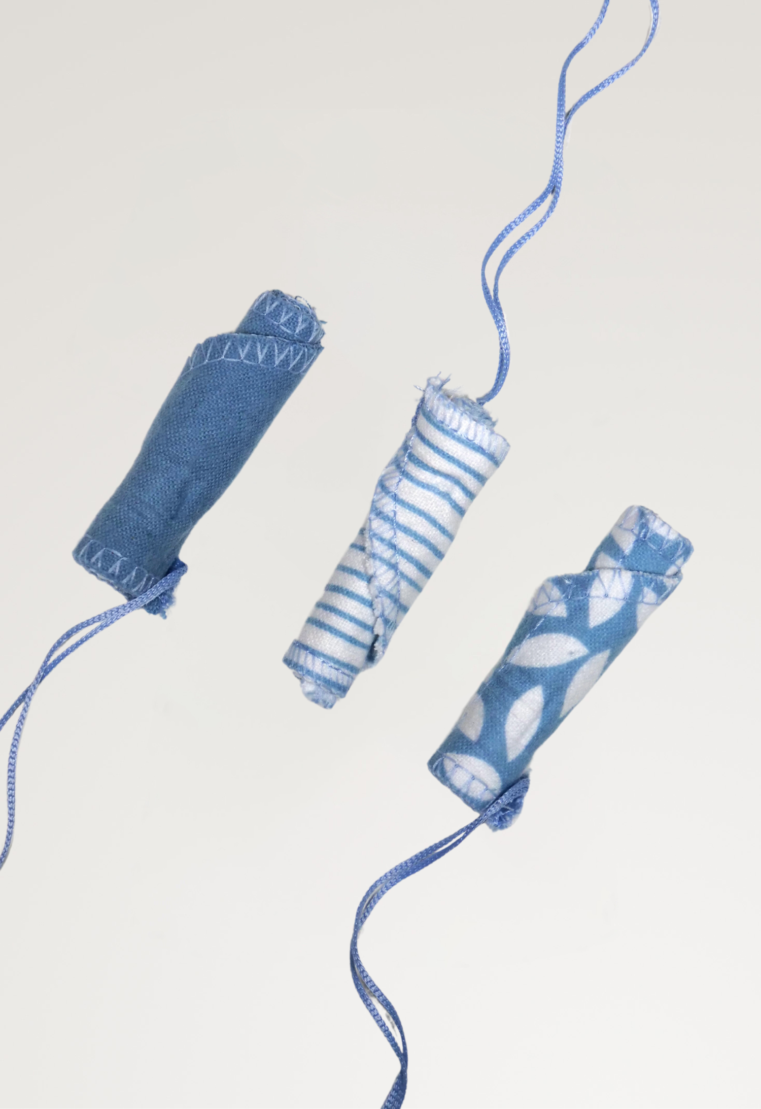 Wiederverwendbare Tampons - Denim - Mini - 8er-Pack