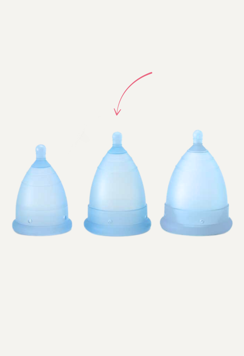 MonthlyCup Normal Blå