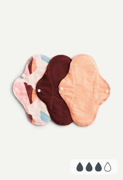 Tygbindor - Dag - Orange print