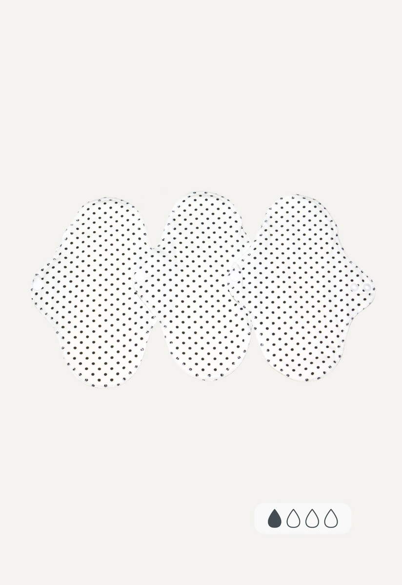 Trosskydd - Active - Black Dots - 3 pack