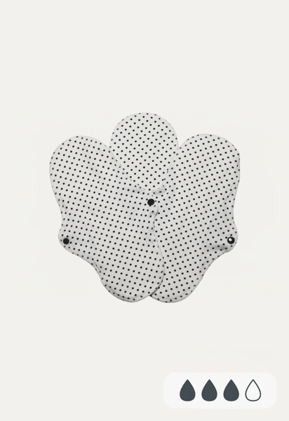 Sanitary Pads Active Regular, Black Dots 3-p
