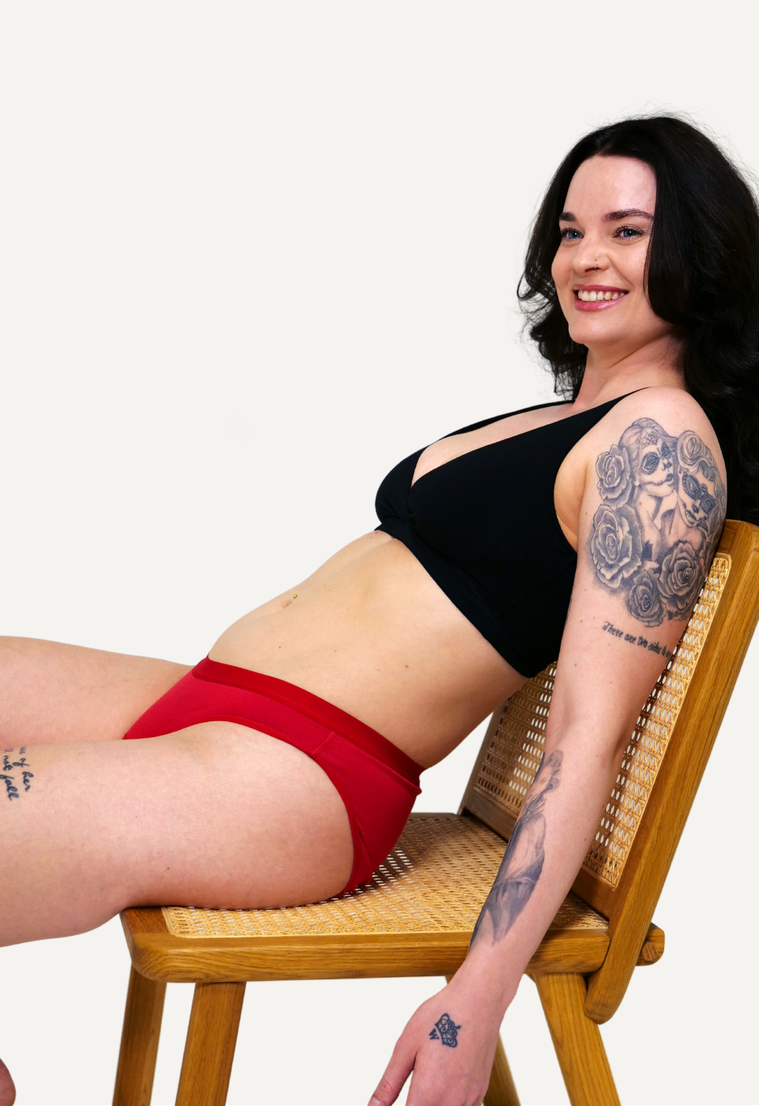 Period Underwear - Bikini - Heavy flow - Red